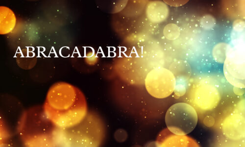 abracadabra imagery