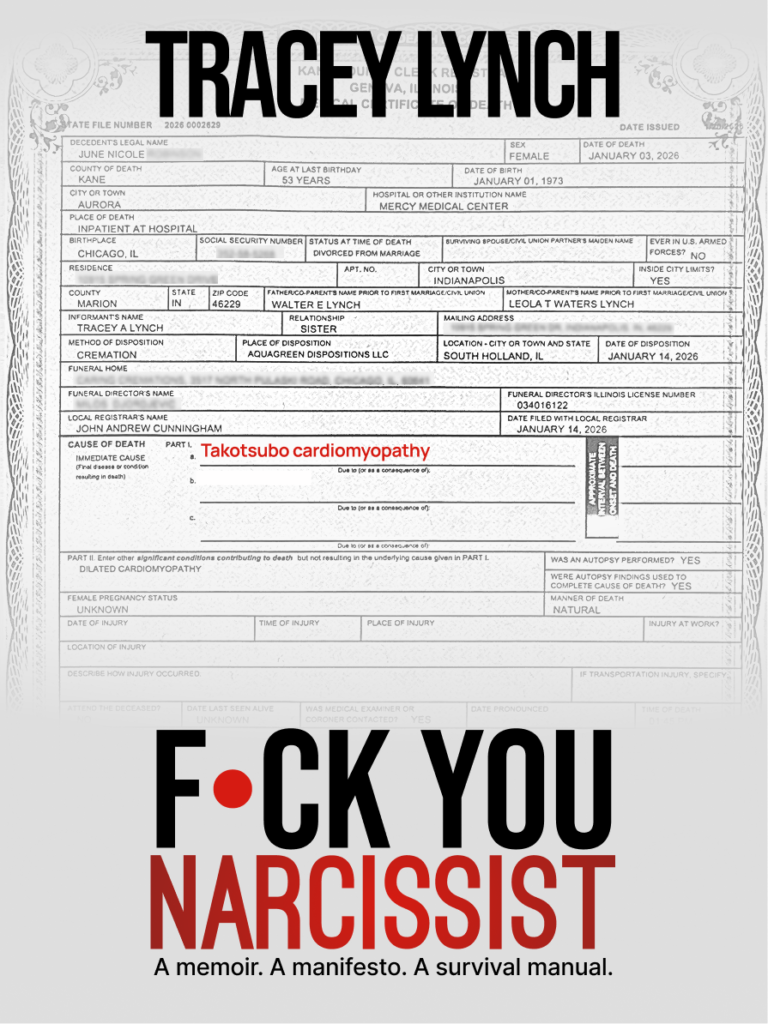 F*ck You Narcissist Book Cover